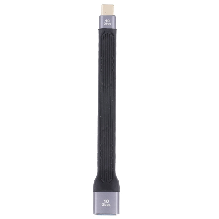 10Gbps USB-C / Type-C Male to USB 3.0 Female Soft Flat Data Transmission Fast Charging Cable by buy2fix