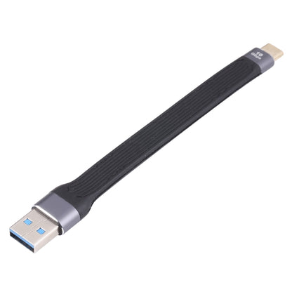 10Gbps USB-C / Type-C Male to USB Male Soft Flat Data Transmission Fast Charging Cable by buy2fix