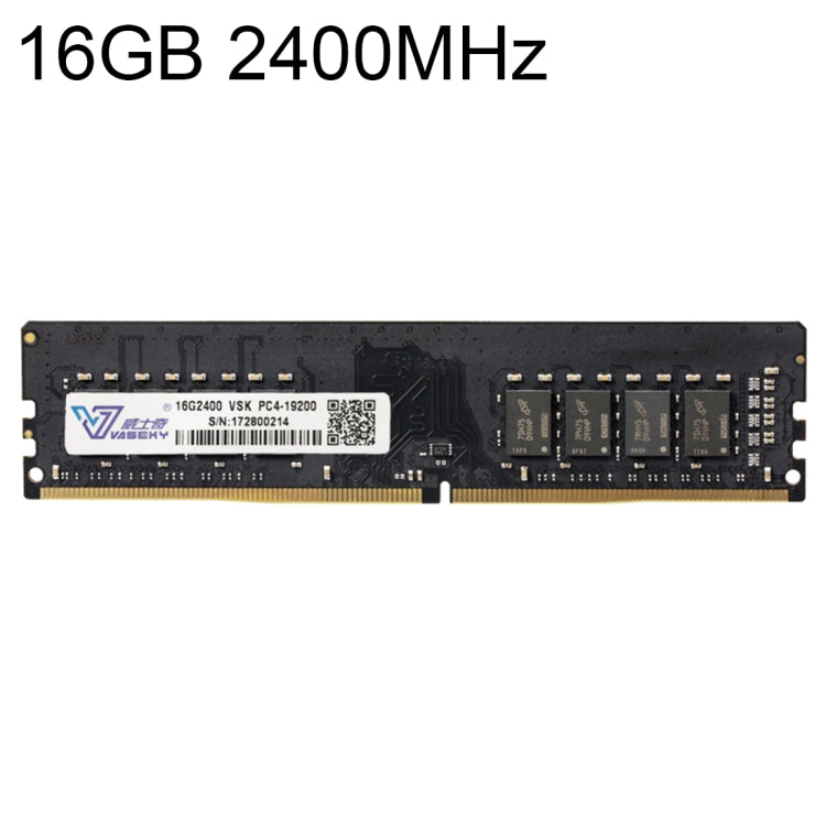 Vaseky 16GB 2400MHz PC4-19200 DDR4 PC Memory RAM Module for Desktop by Vaseky