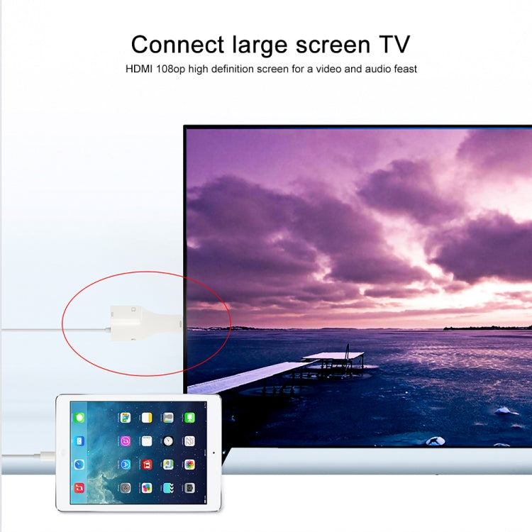 NK-1079 8 Pin to HDMI Male + USB Female + RJ45 Female Adapter Cable, Length：1m by buy2fix