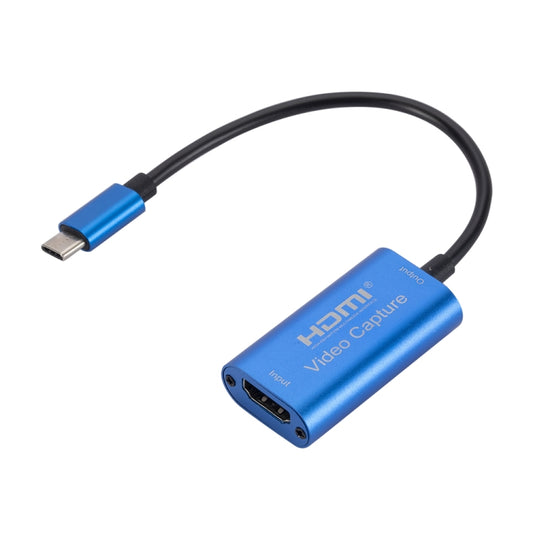 CJK025 USB-C / Type-C Male to HDMI Female Audio Video Capture Card - Video Capture Solutions by buy2fix | Online Shopping UK | buy2fix