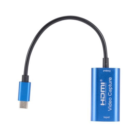 CJK025 USB-C / Type-C Male to HDMI Female Audio Video Capture Card - Video Capture Solutions by buy2fix | Online Shopping UK | buy2fix