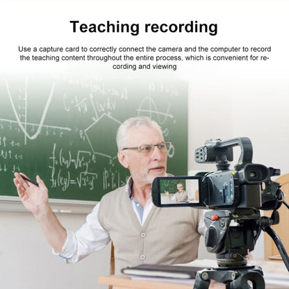CJK025 USB-C / Type-C Male to HDMI Female Audio Video Capture Card - Video Capture Solutions by buy2fix | Online Shopping UK | buy2fix
