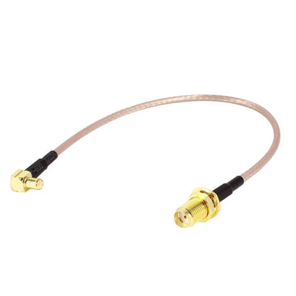 15cm SMA Female to MCX Male Right Angle Adapter RF Coaxial Coax RG316 Cable - Connectors by buy2fix | Online Shopping UK | buy2fix