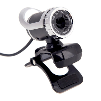 A859 480 Pixels HD 360 Degree WebCam USB 2.0 PC Camera with Sound Absorption Microphone for Computer PC Laptop, Cable Length: 1.4m by buy2fix