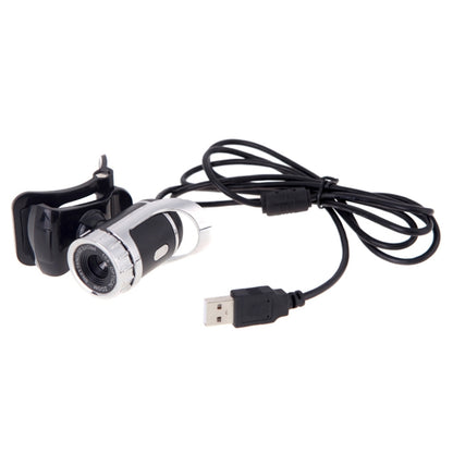 A859 480 Pixels HD 360 Degree WebCam USB 2.0 PC Camera with Sound Absorption Microphone for Computer PC Laptop, Cable Length: 1.4m by buy2fix