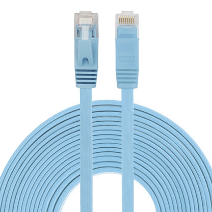 8m CAT6 Ultra-thin Flat Ethernet Network LAN Cable, Patch Lead RJ45 (Blue) by buy2fix