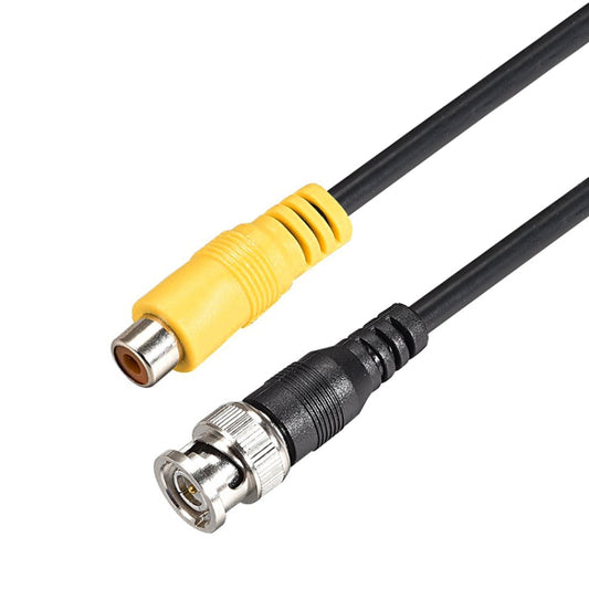 BNC Male To RCA Female Connection Cable Copper HD Video Coaxial Cable Monitoring Cable, Length: 1m - Cable by buy2fix | Online Shopping UK | buy2fix