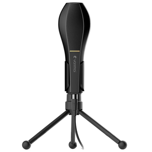 Yanmai Q5 USB 2.0 Game Studio Condenser Sound Recording Microphone with Holder, Compatible with PC and Mac for  Live Broadcast Show, KTV, etc.(Black) - Microphone by Yanmai | Online Shopping UK | buy2fix