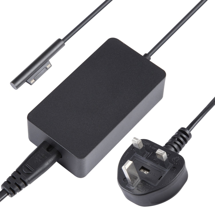 For Microsoft Surface Pro 7 / 7 Plus / 8 / 9 / X & Laptop 3 / 4 / 5 65W Laptop Power Adapter (UK Plug) by buy2fix