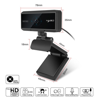 5.0 Mega Pixels 1080P HD Auto Focus Video Webcam by buy2fix