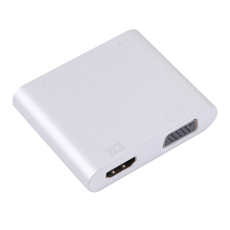 7585D 3 in 1 Digital HDTV Docking Adapter Supports HDMI VGA AUX and Charging by buy2fix