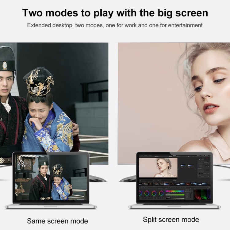 7585D 3 in 1 Digital HDTV Docking Adapter Supports HDMI VGA AUX and Charging by buy2fix