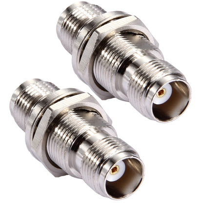 TNC Female to TNC Female Connector with Screw Gasket by buy2fix