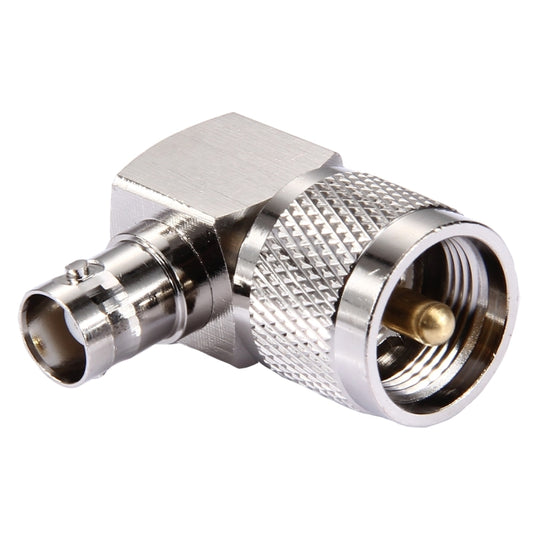 UHF Male to BNC Female Connector, 90 Degree Elbow - Connector by buy2fix | Online Shopping UK | buy2fix