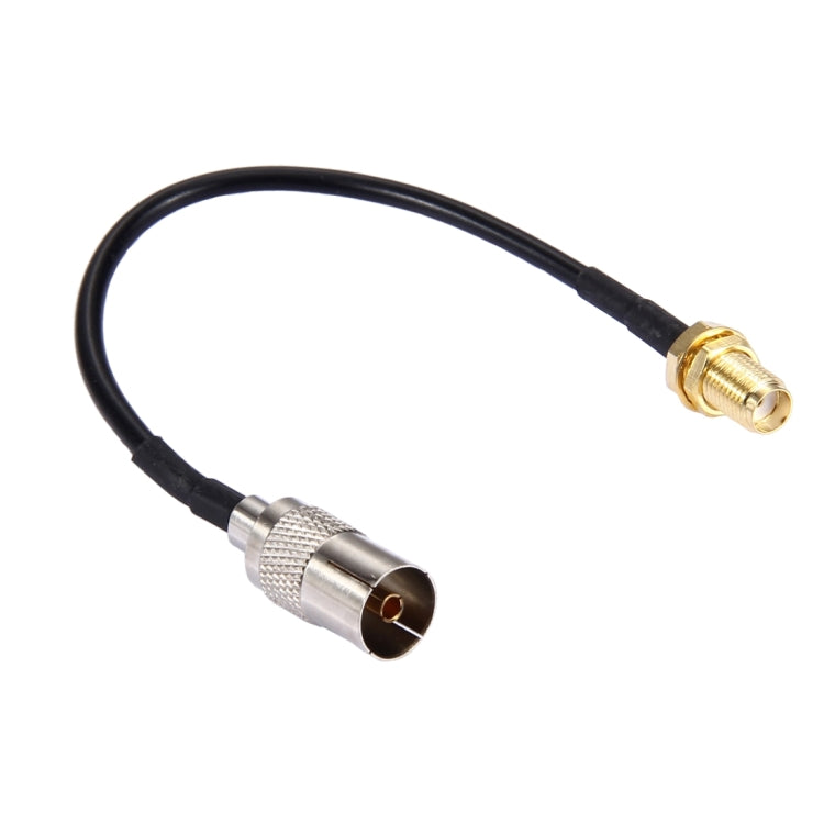 15cm SMA Female to TV Female RG174 Cable by buy2fix