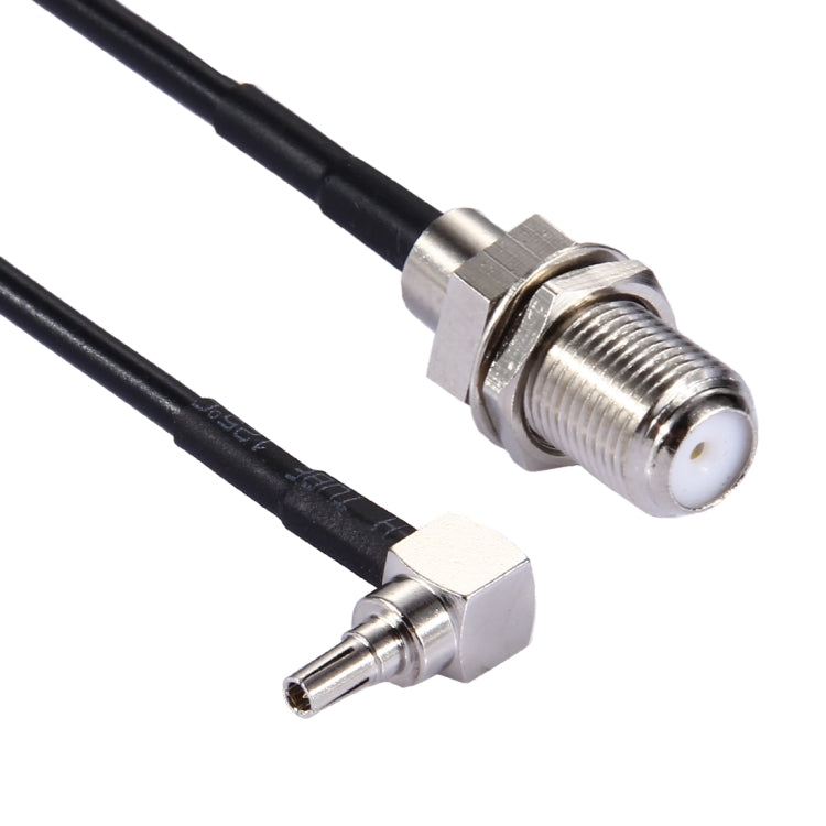 15cm CRC9 90 Degree Elbow to F Female RG174 Cable by buy2fix