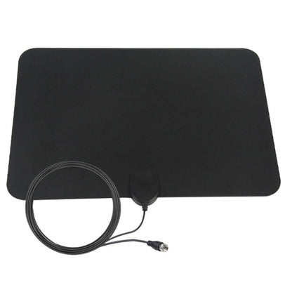 AN-1003 5dBi/25dBi Indoor HDTV Antenna, VHF170-230/UHF470-862MHz(Black) - DVB-T & Simulation Antenna by buy2fix | Online Shopping UK | buy2fix