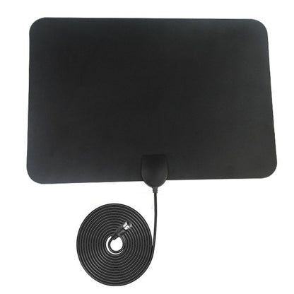 AN-1003 5dBi/25dBi Indoor HDTV Antenna, VHF170-230/UHF470-862MHz(Black) - DVB-T & Simulation Antenna by buy2fix | Online Shopping UK | buy2fix