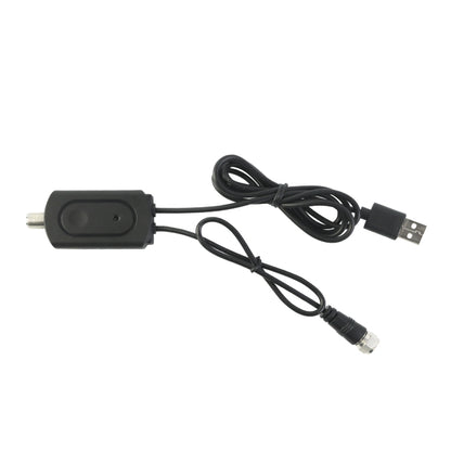 AN-1003 5dBi/25dBi Indoor HDTV Antenna, VHF170-230/UHF470-862MHz(Black) - DVB-T & Simulation Antenna by buy2fix | Online Shopping UK | buy2fix