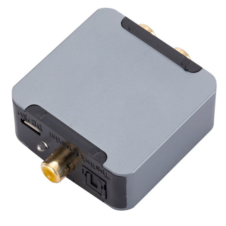 Digital to Analog 3.5 Coaxial Audio Converter, Host + USB Cable - RCA Adapter by buy2fix | Online Shopping UK | buy2fix