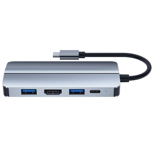 BYL-2109 5 in 1 USB-C / Type-C to USB Multifunctional Docking Station HUB Adapter - USB HUB by buy2fix | Online Shopping UK | buy2fix