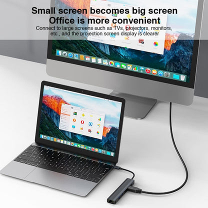 BYL-2303 7 in 1 USB-C / Type-C to USB Multifunctional Docking Station HUB Adapter - USB HUB by buy2fix | Online Shopping UK | buy2fix