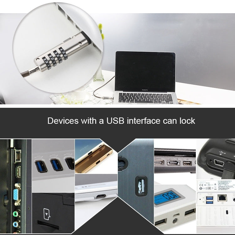 Universal USB Interface Laptop Security Lock by buy2fix