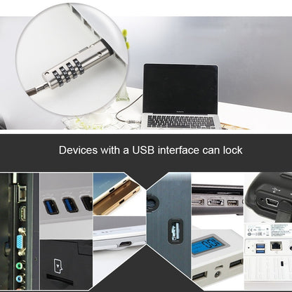 Universal USB Interface Laptop Security Lock by buy2fix