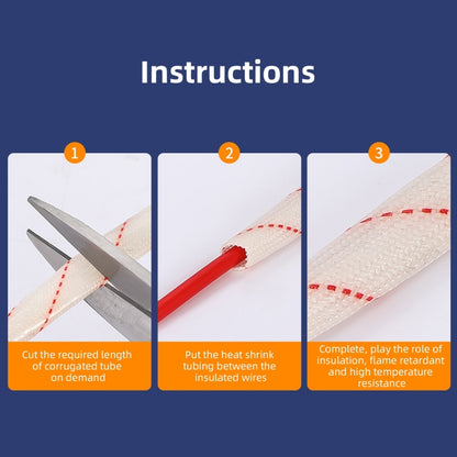 6mm High-voltage Insulating Pipe, Length: 90cm by buy2fix