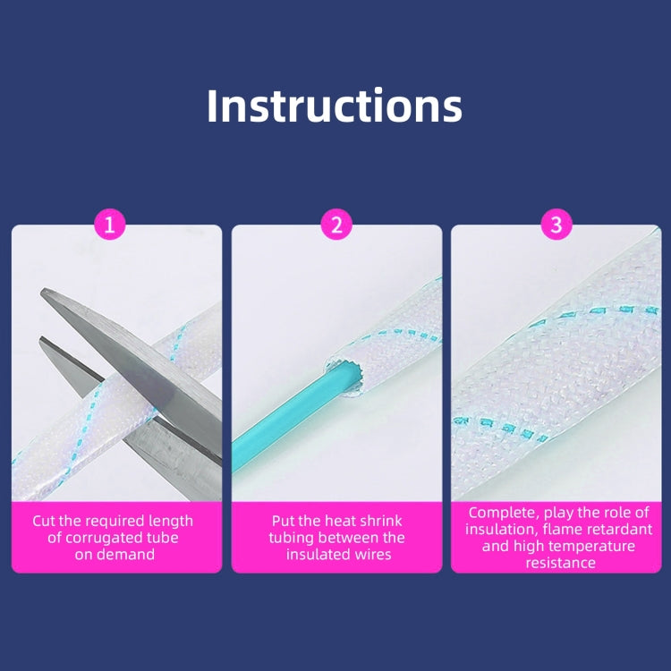 3mm High-voltage Insulating Pipe, Length: 90cm - Cable Ties & Organizers by buy2fix | Online Shopping UK | buy2fix