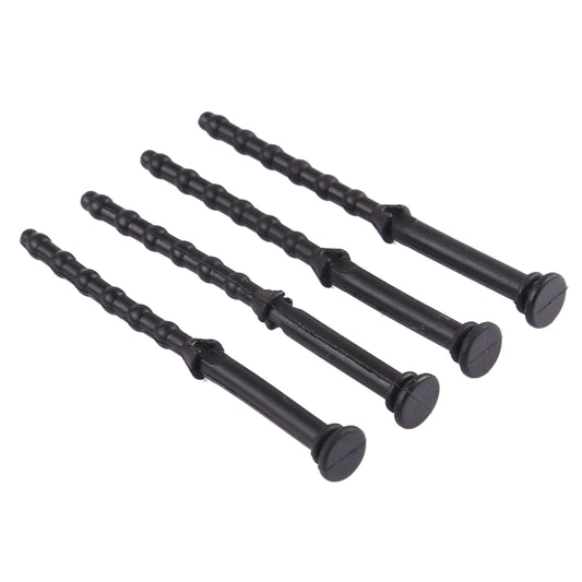 4 PCS 65mm Anti Vibration Soft Damping Nail Rubber Silicone Computer Fan Screw (Black) - Fan Cooling by buy2fix | Online Shopping UK | buy2fix