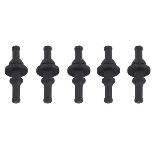 20 PCS 29.9mm Anti Vibration Soft Damping Nail Rubber Silicone Computer Fan Screw (Black) - Fan Cooling by buy2fix | Online Shopping UK | buy2fix