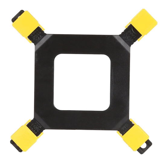 Fond de panier de ventilateur CPU ordinateur de bureau plaque arrière commune support de refroidisseur de processeur