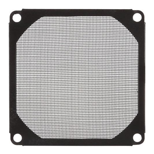8cm Black Fan Dust Filter Computer Fan Aluminum Dustproof Cover - Fan Cooling by buy2fix | Online Shopping UK | buy2fix