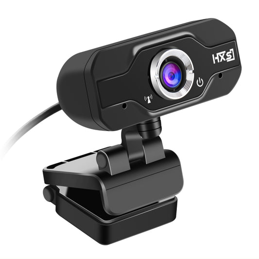 HXSJ S50 30fps 100 Megapixel 720P HD Webcam for Desktop / Laptop / Smart TV, with 10m Sound Absorbing Microphone, Cable Length: 1.4m - HD Camera by HXSJ | Online Shopping UK | buy2fix