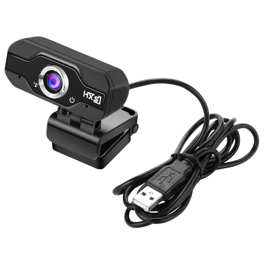 HXSJ S50 30fps 100 Megapixel 720P HD Webcam for Desktop / Laptop / Smart TV, with 10m Sound Absorbing Microphone, Cable Length: 1.4m - HD Camera by HXSJ | Online Shopping UK | buy2fix
