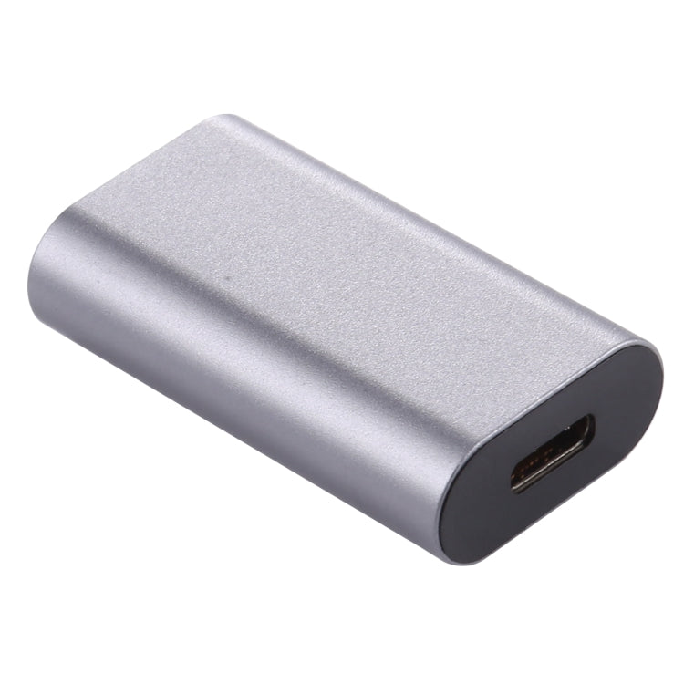 Type-C / USB-C Female to Mini DP Female Aluminium Alloy Adapter (Silver) by buy2fix