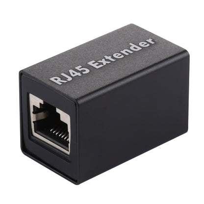RJ45 Aluminum Alloy Expansion Head Extender (Black) by buy2fix