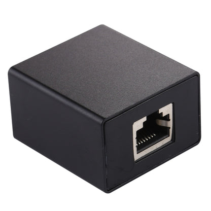 RJ45 1 to 2 Aluminum Alloy Expansion Head Extender (Black) by buy2fix