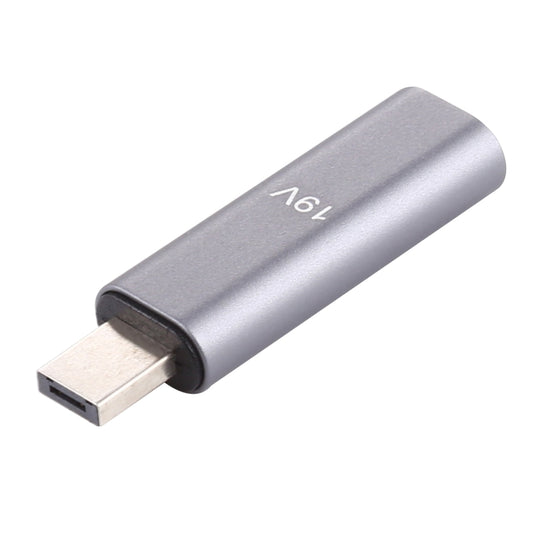19V Type-C / USB-C Female to PD Aluminium Alloy Adapter for Asus (Silver) by buy2fix