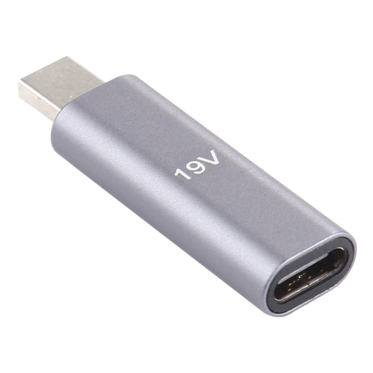 19V Type-C / USB-C Female to PD Aluminium Alloy Adapter for Asus (Silver) by buy2fix