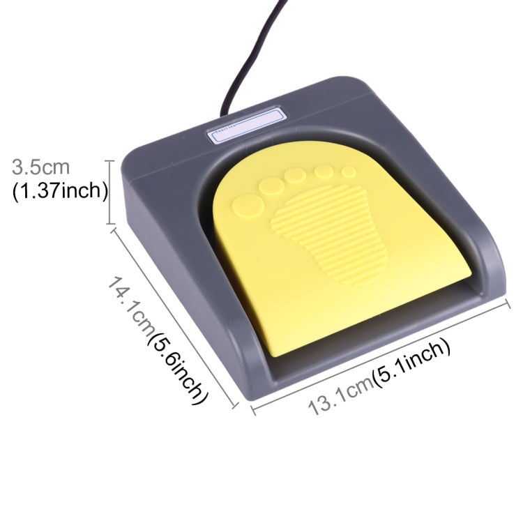 FS2016_USB PCsensor USB Foot Switch Foot Control Keyboard, Multimedia / Keyboard / Gamepad / Mouse / String / B Ultrasound Image Acquisition Functions by buy2fix