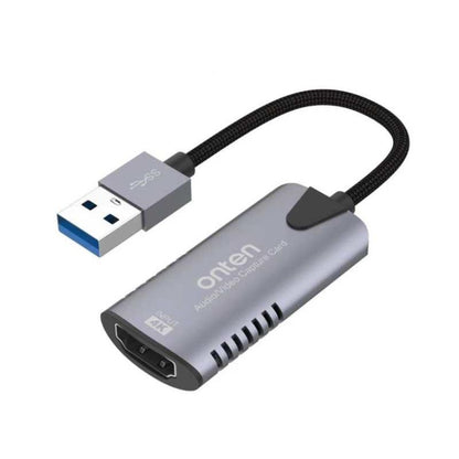 Onten US302 USB3.0 Audio Video Capture Card - Video Capture Solutions by Onten | Online Shopping UK | buy2fix