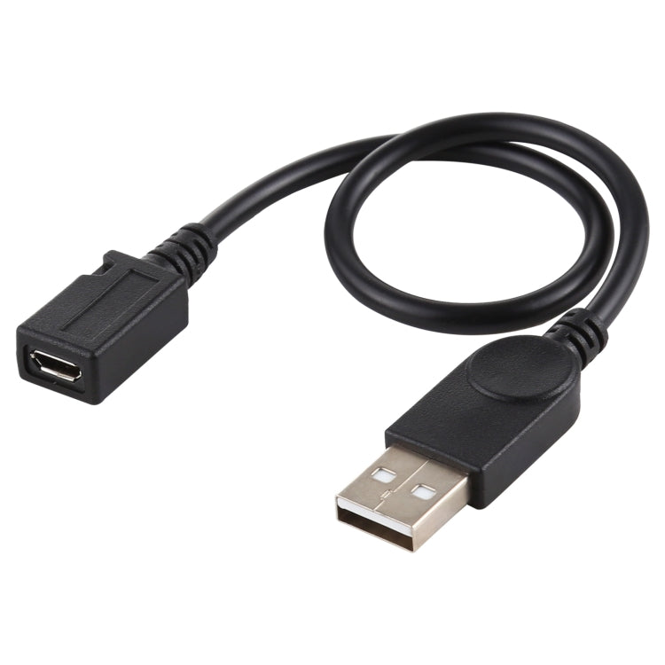 USB Male to Micro USB Female Converter Cable, Cable Length: about 22cm by buy2fix