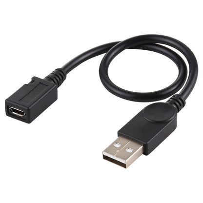 USB Male to Micro USB Female Converter Cable, Cable Length: about 22cm by buy2fix