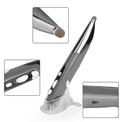 PR-06 4-keys Smart Wireless Optical Mouse with Stylus Pen Function (Grey) by buy2fix