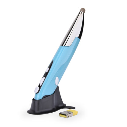 PR-06 4-keys Smart Wireless Optical Mouse with Stylus Pen Function (Blue) by buy2fix