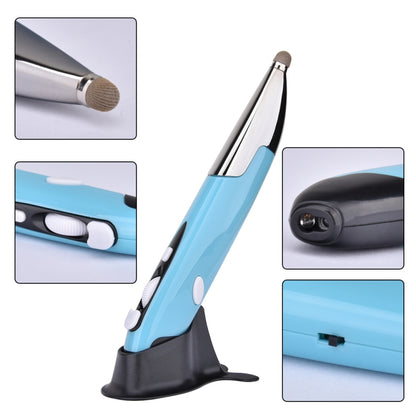 PR-06 4-keys Smart Wireless Optical Mouse with Stylus Pen Function (Blue) by buy2fix