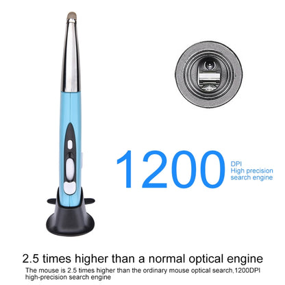 PR-06 4-keys Smart Wireless Optical Mouse with Stylus Pen Function (Blue) by buy2fix